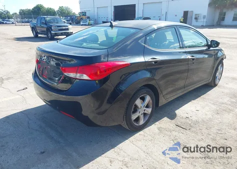2013 Hyundai Elantra Gls from USA, damaged, VIN 5NPDH4AE7DH276194